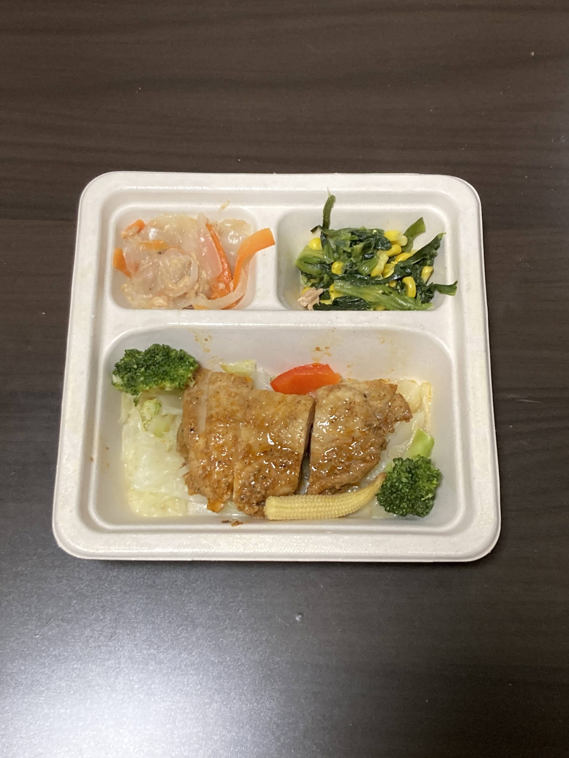 彩り野菜とスパイシーケイジャンチキンのアイキャッチ画像