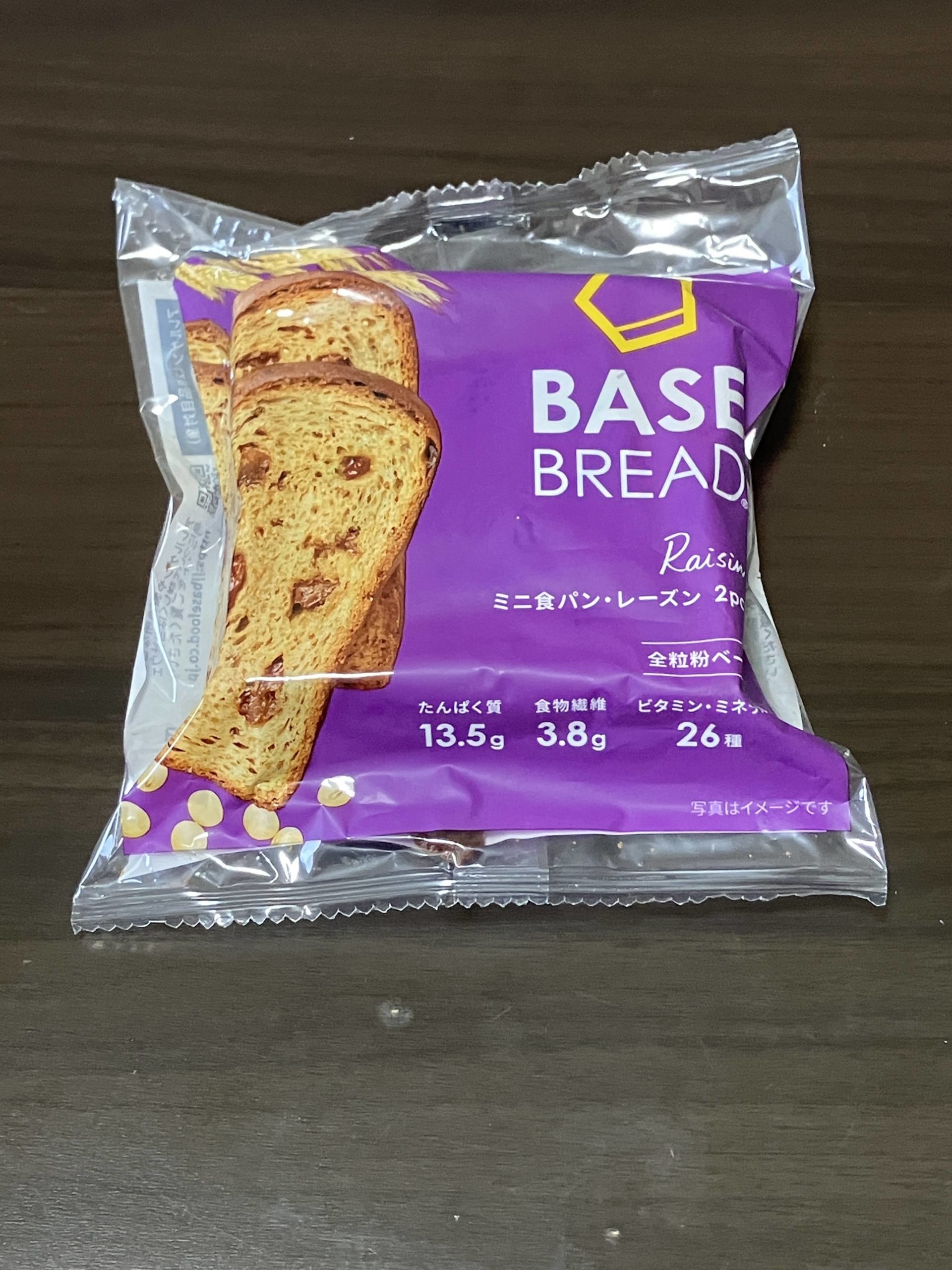 ベースブレッド　ミニ食パン・レーズンのアイキャッチ画像